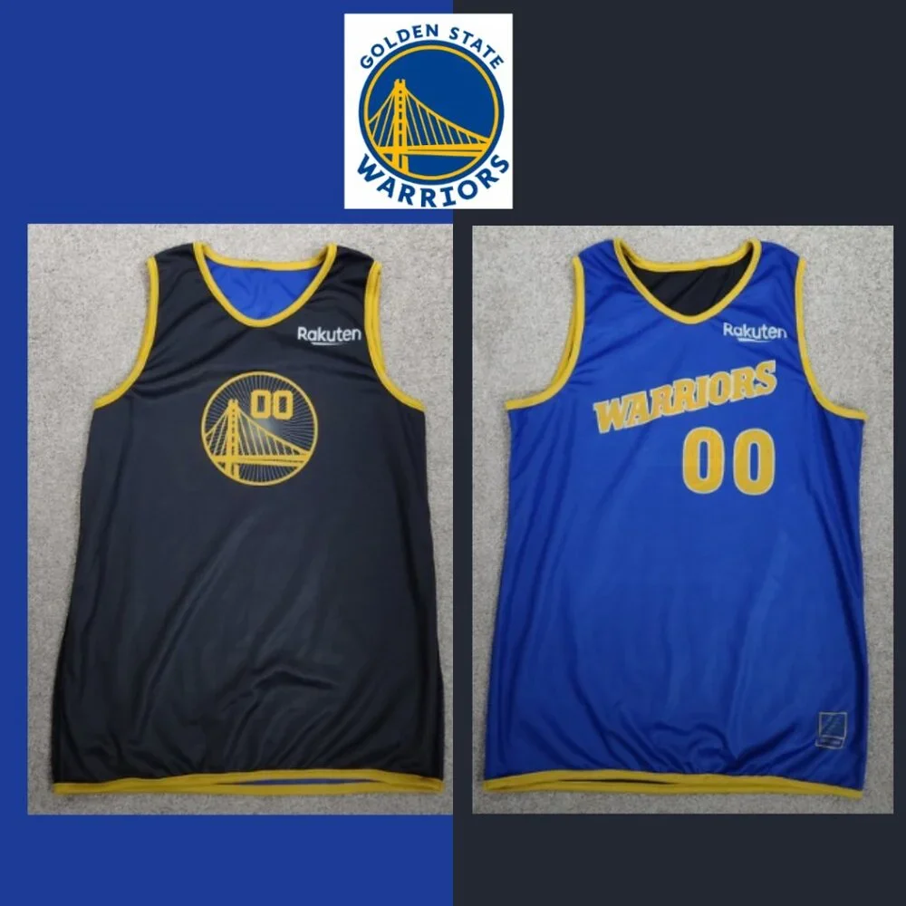 Golden State Warriors Inside Out Rakuten Reversible Jersey